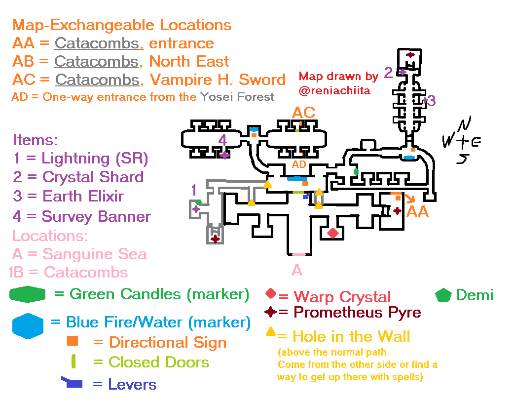 Mapa de Tumba Maldita (1/3)