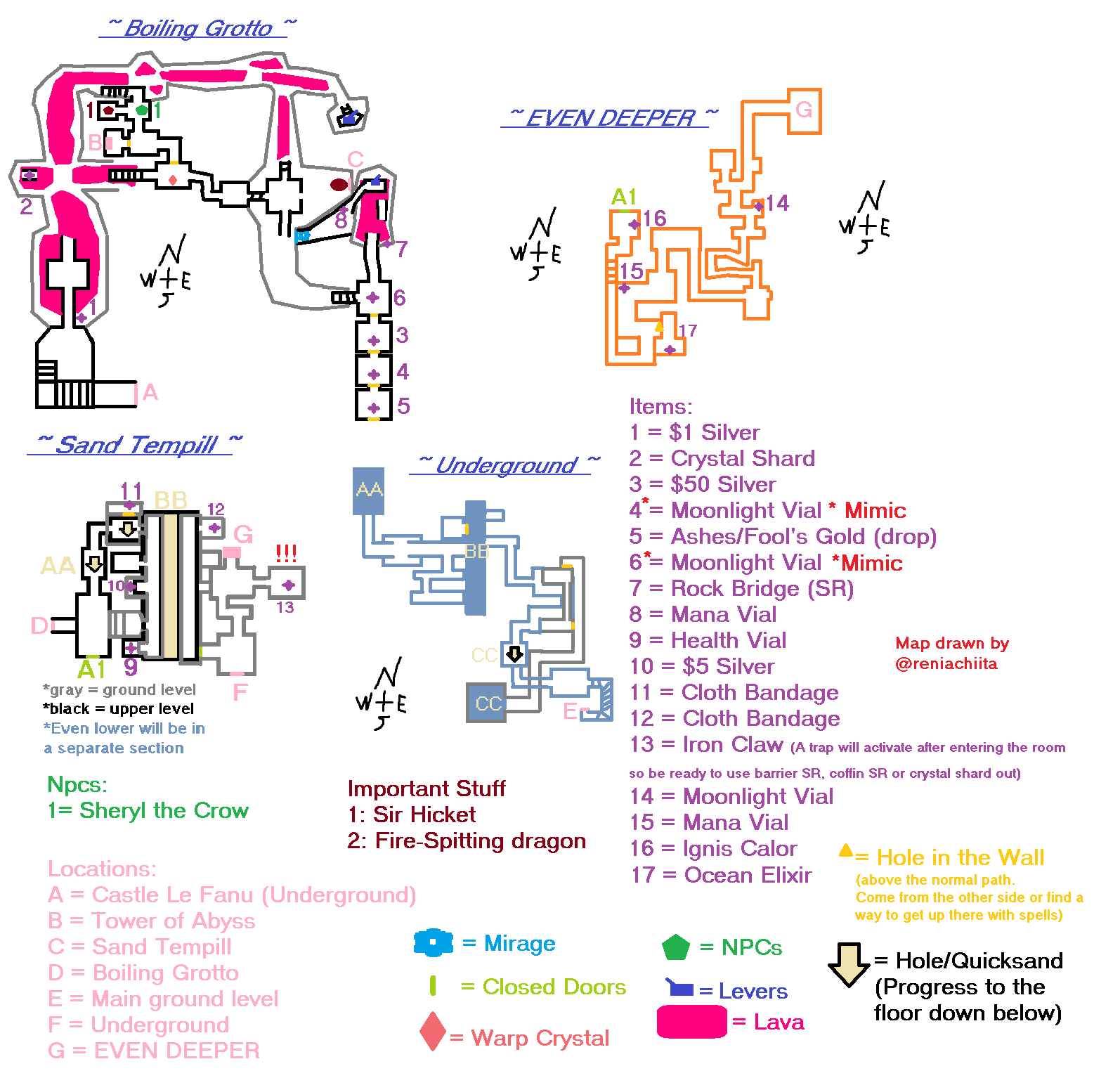 Mapa de Gruta Hirviente (1/2)