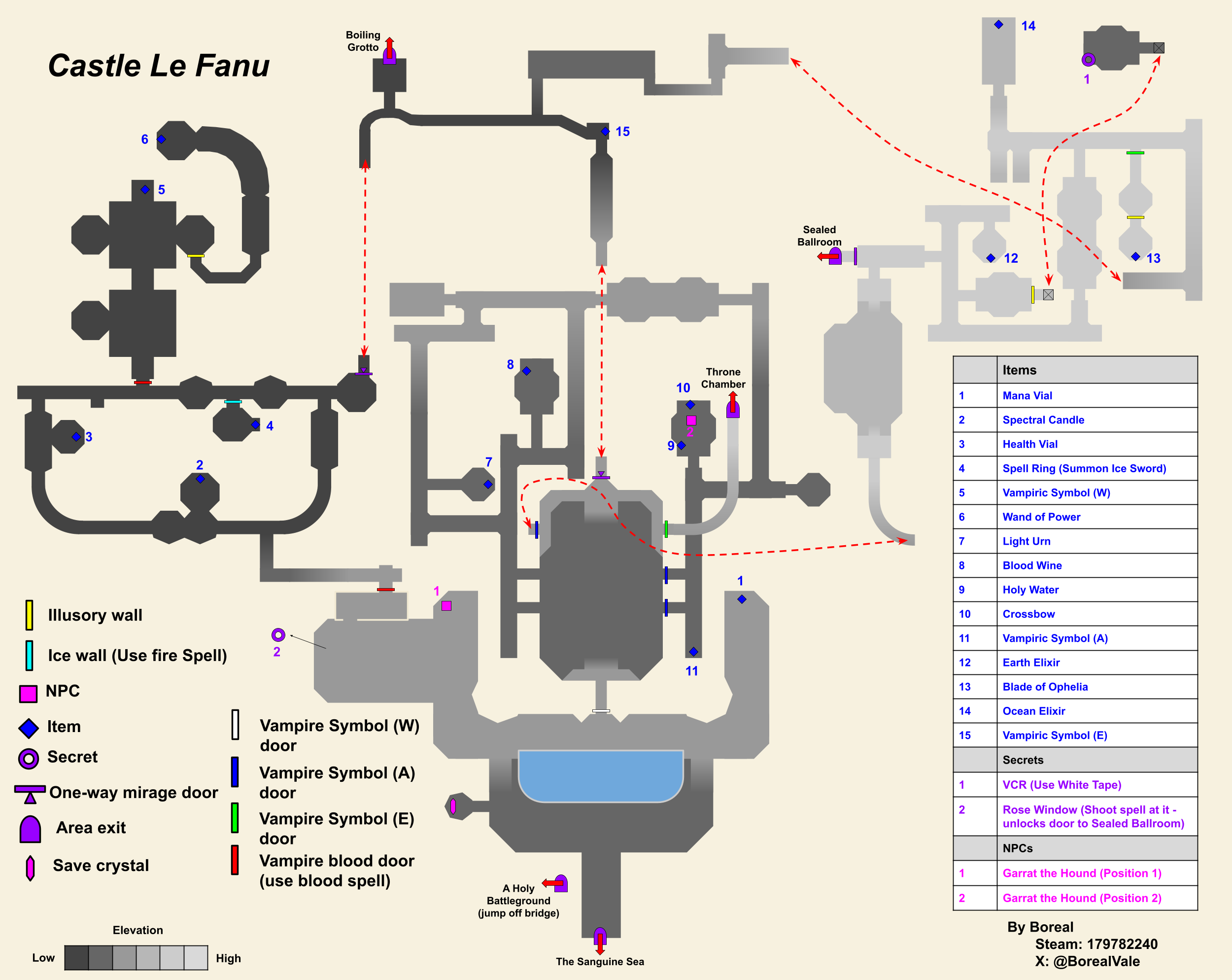Mapa de Castillo Le Fanu (2/2)