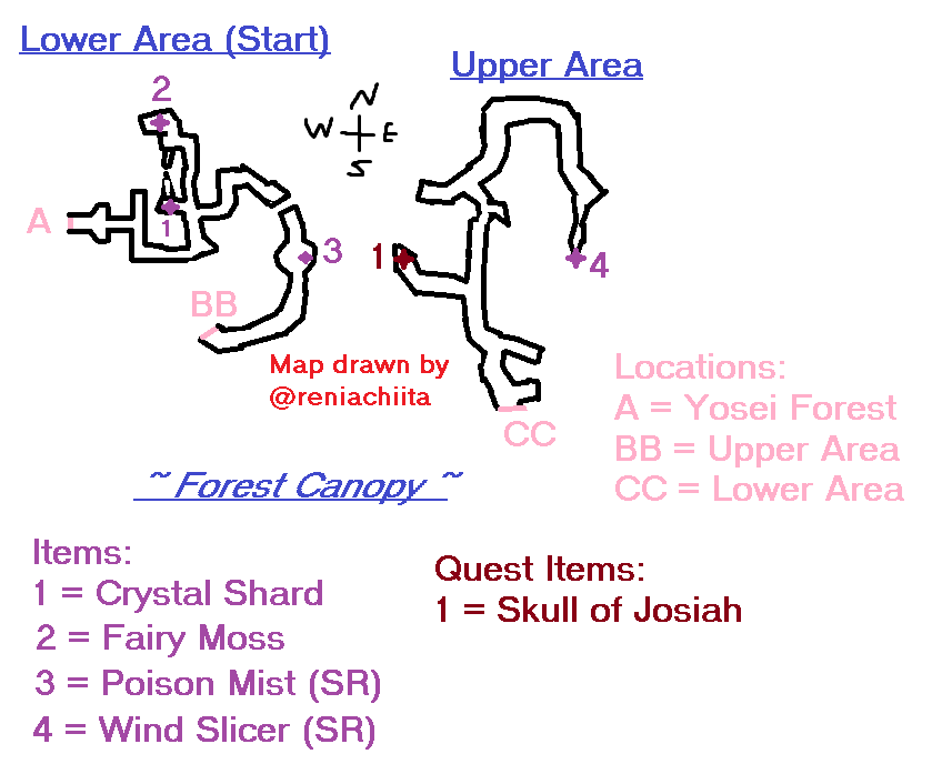 Mapa de Dosel del Bosque (1/2)