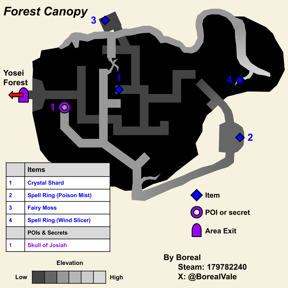 Mapa de Dosel del Bosque (2/2)