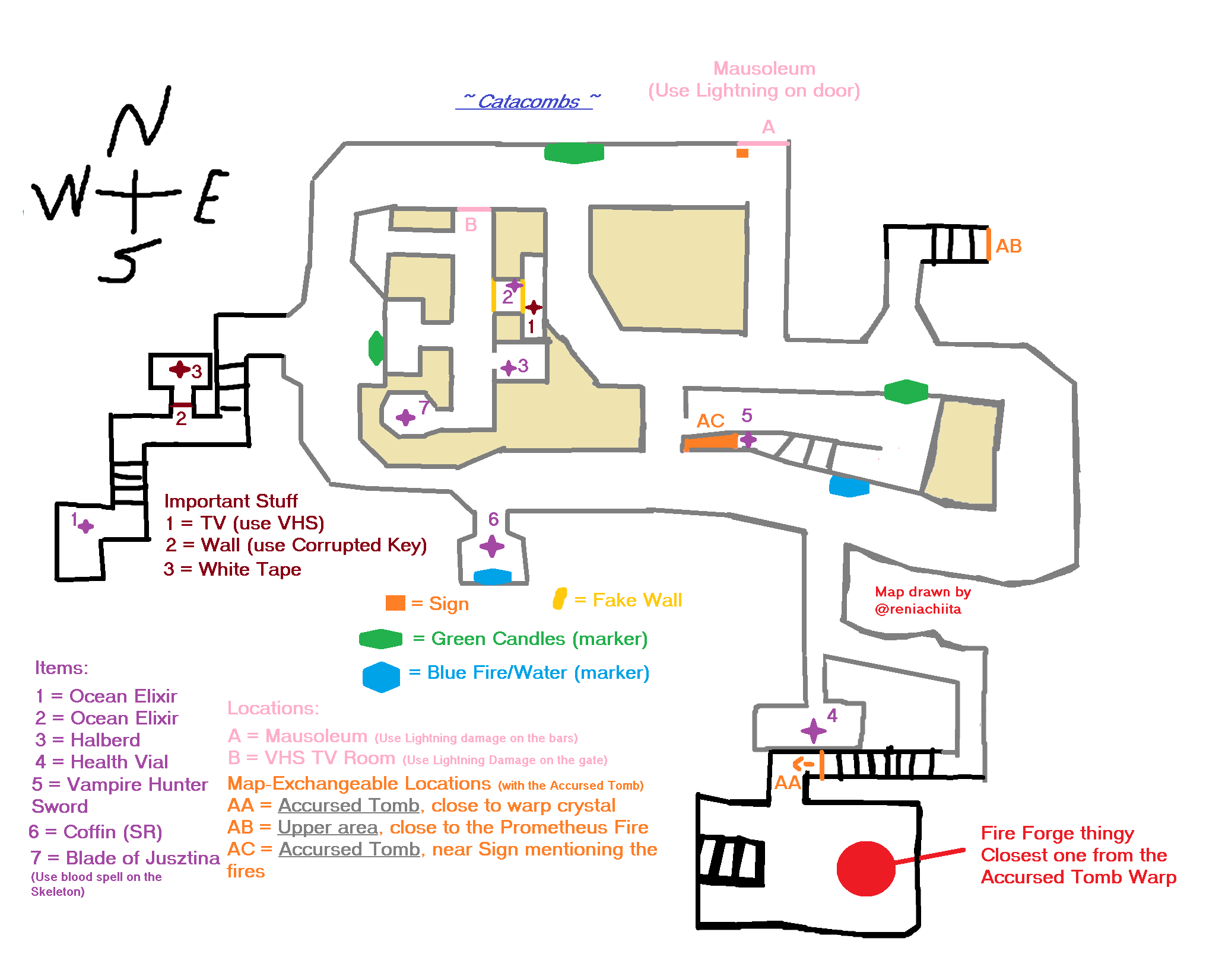 Mapa de Tumba Maldita (3/3)