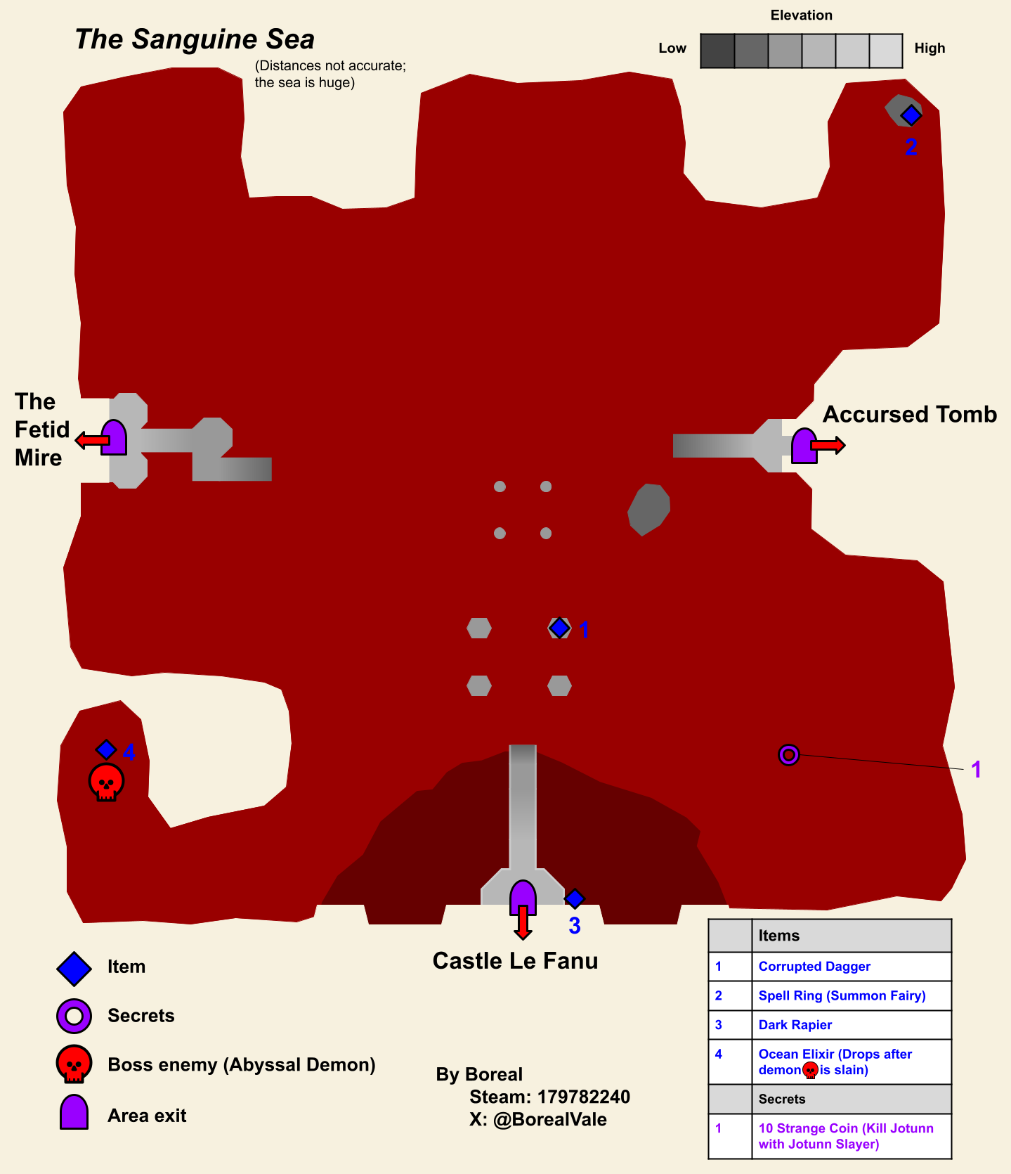 Mapa de El Mar Sanguíneo (2/2)
